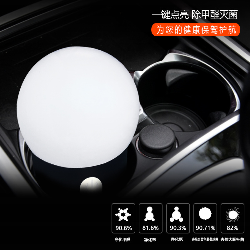 vehicle In addition to formaldehyde atmosphere purifier sterilization Home Camping New Car Odor trunk Meet an emergency Lighting