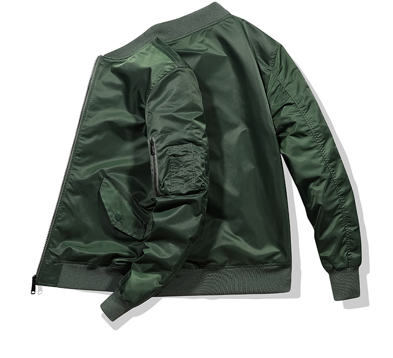 Air MA1 pilot mænds plus size løs afslappet baseball efterårsjakke_voghion.com