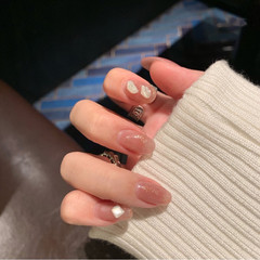 Hollywood Glamour Glitter Shellac Nail Stickers, 24 Pieces Glitter Shellac Nail Art Sticker, Nail Art Sticker, Glue On Glitter Shellac Nail Sticker