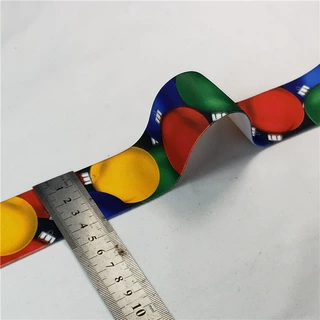 美诗织带 热印5cm6cm7cm印花松紧带 时尚腰带裤腰用松紧带