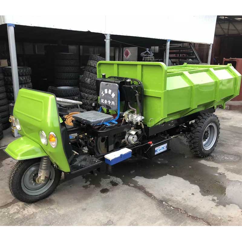 建工工程用工程车 三轮工程车 柴油三轮车三马子电启动自卸三轮车