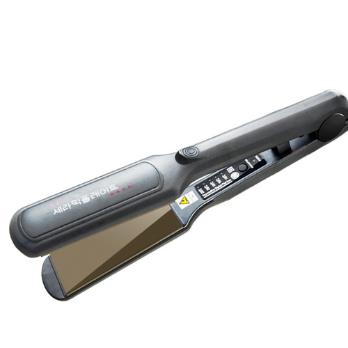 Professional Large Straightener for Hair Salons Damage-Free Inward Curl Straight Plate Hair Iron Salon Hair Styling Wide True Temperature Adjustment