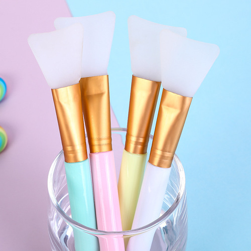 Mask Brush Silicone Mask Brush Soft Head Beauty Brush Beauty Tools Mask Adjuster Stick Set Silicone Makeup Brush