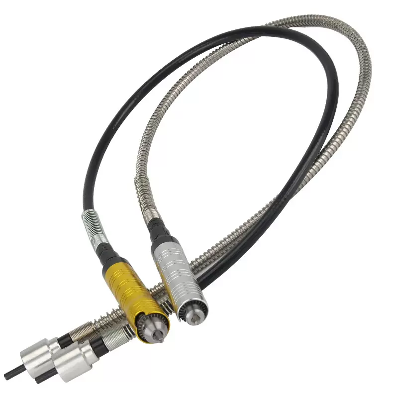 电钻电磨软轴手柄万能钻夹头雕刻机配件延长软管瓷砖美缝清缝工具