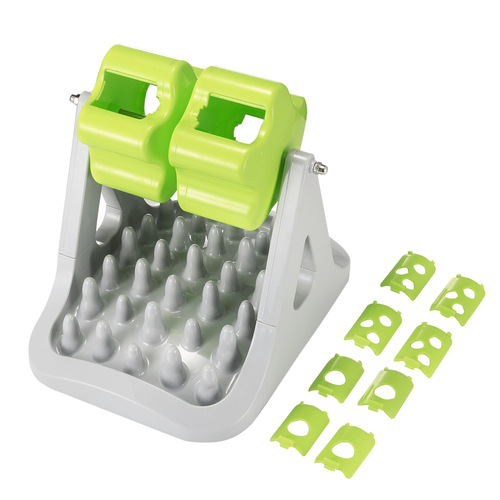 Pet Supplies Rotating Automatic Feeder for Cats and Dogs Slow Feeding Bowl Trainer Roller Style Puzzle Leak-Proof Toy