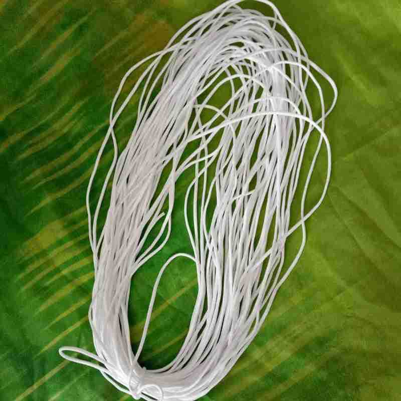 2.5MM3MM3.5MM4MM5MM一次性口罩绳子耳带N95耳带空心绳