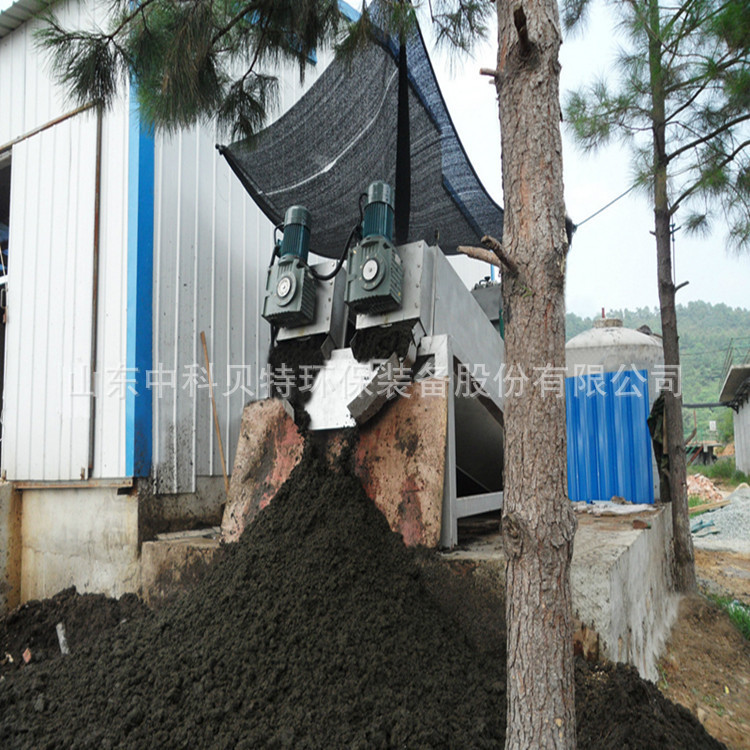 小型汽车厂污泥处理生活污泥处理推荐贝特叠螺脱水机脱水效果达标