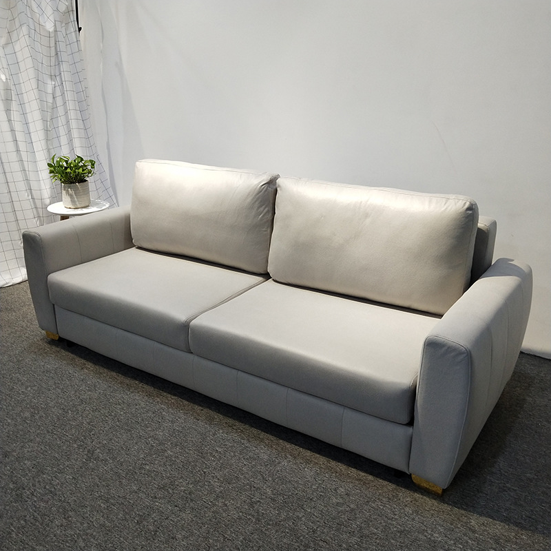 Sofá cama de tela multifuncional de tecnología de doble uso, estudio de oficina, 2.25 metros de casa pequeña, doble sofá cama de almacenamiento para tres personas