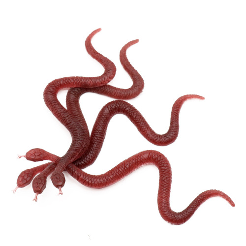 Simulated Grass Snake Toy Model Cobra Scary Birthday Gift Tricky Toy Water Snake Scary Toy