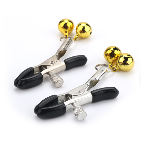 Adult sex toys, flirting products, metal conventional nipple clamps, chain bells, nipple training manufacturers