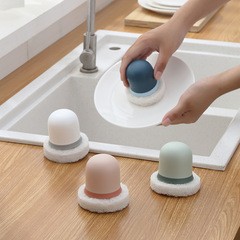 Original design handle sponge bath brush bathroom tile brush sponge scrub cleaning brush ABS