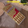 Chopsticks Household bamboo chopsticks 10 yuan running rivers and lakes, 10 pairs of chopsticks carbonized bamboo chopsticks