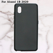 適用於Alcatel 1B 2020 手機殼TPU布丁套內外磨砂皮套彩繪素材殼