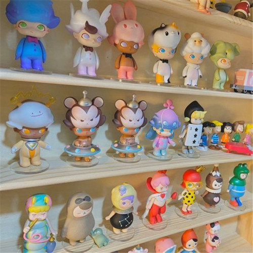 Clay Pushing Lightweight Air-dry Clay Handmade Craft Tools Acrylic Roller Stick Roller Bead Pressing Plate Pressing Disc Doll Base