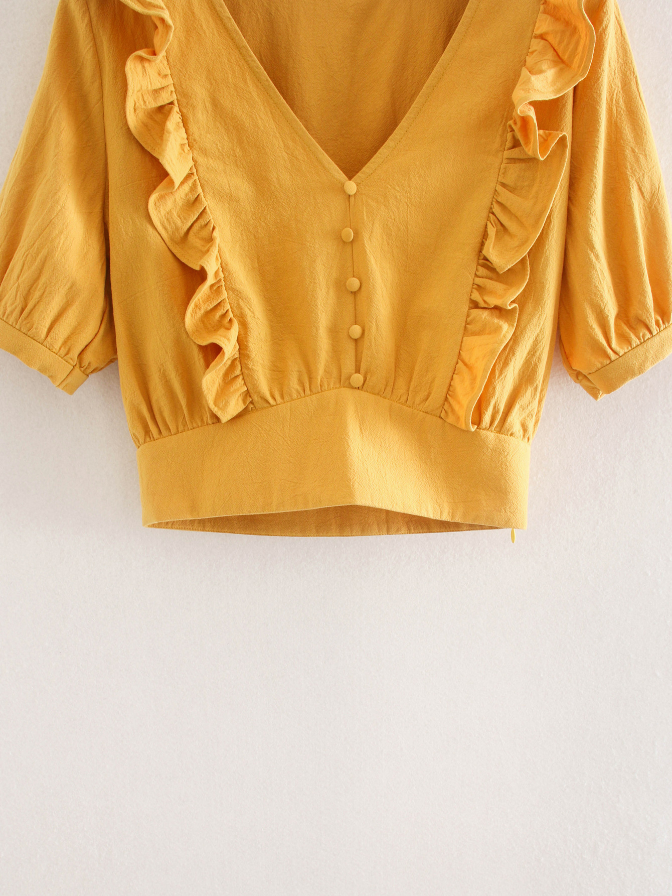 Chemisier en Mélange de coton - Ref 3429264 Image 4