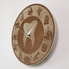 Stone inlay, wooden acrylic, wall watch, decorations