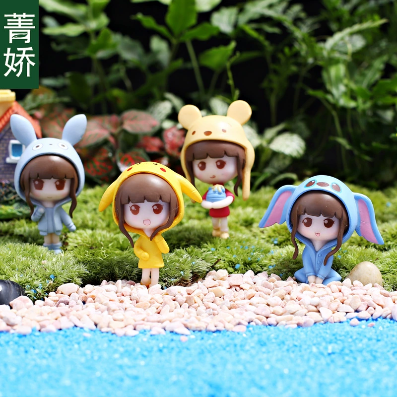 Зонт пара Искусственный мох мясистый микропейзаж DIY материал горшок Садоводство зеленое растение цветок декоративные украшения