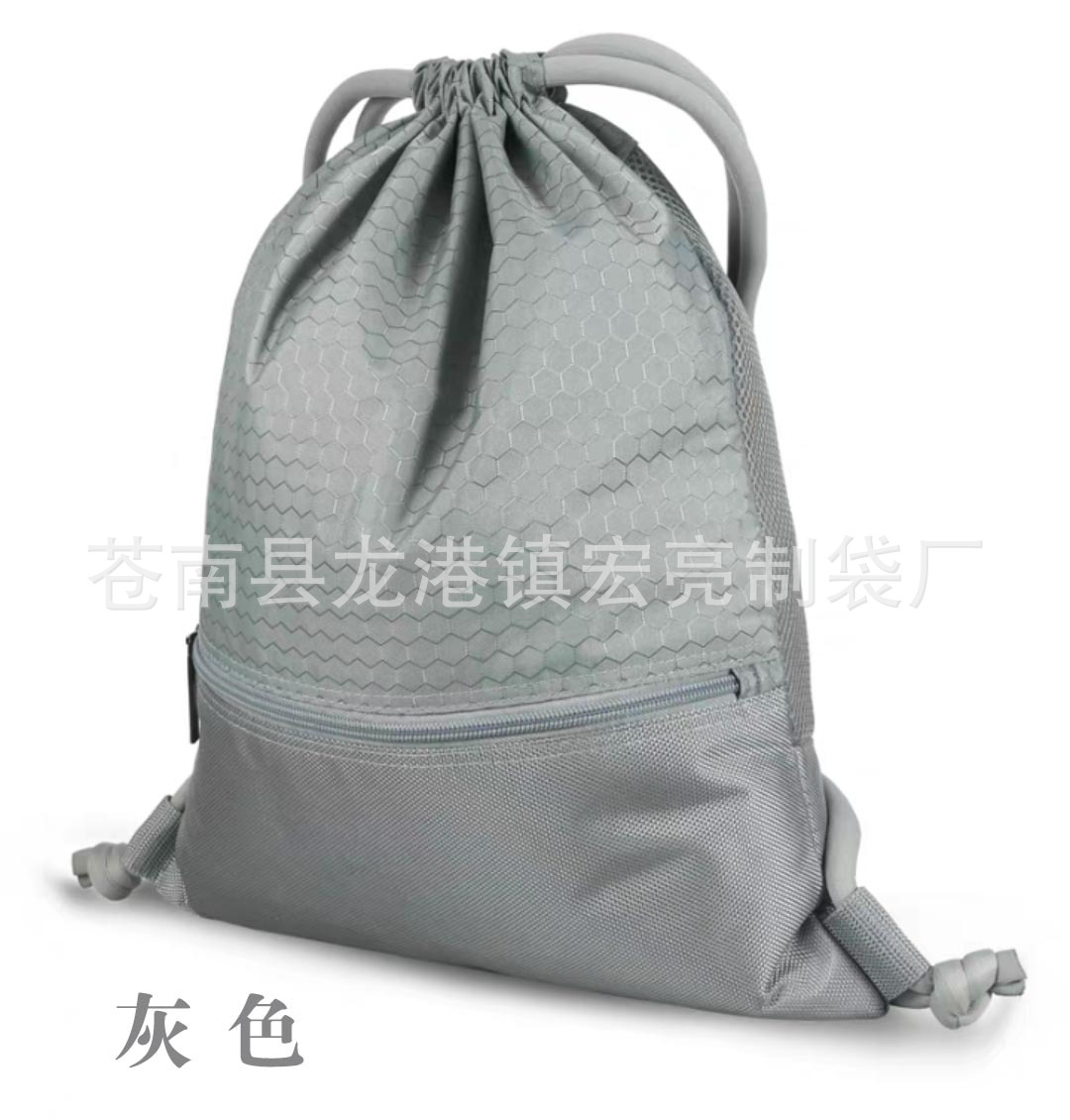 厂家生产 男女双肩包 足球背包 蓝球背包 足球纹牛津布束口袋