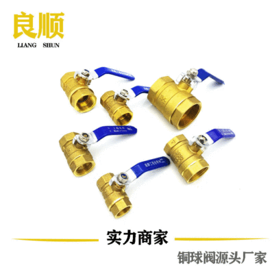 Ryojun Manufactor brass thickening Globe valve High temperature resistance Thread Internal thread Copper valves Copper Balls flow valve