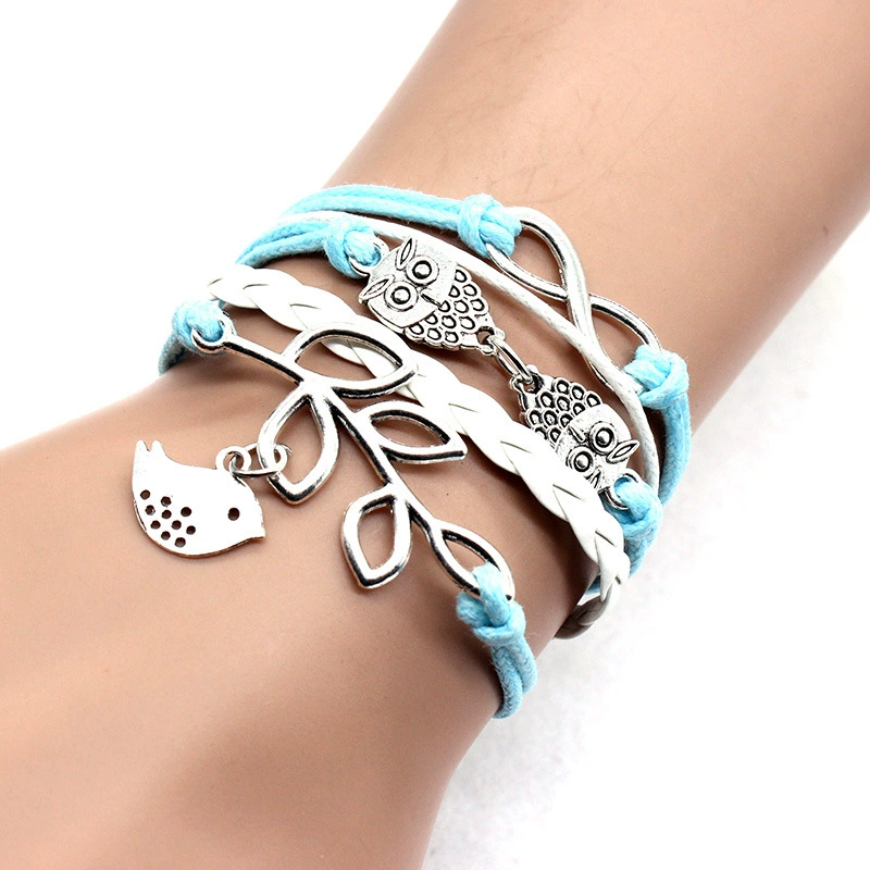 Woven retro bracelet handmade, European style, wholesale