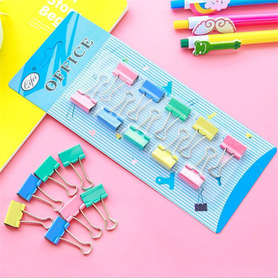 colour file Small clip originality Metal clip Paper clips Purse Binder Clips