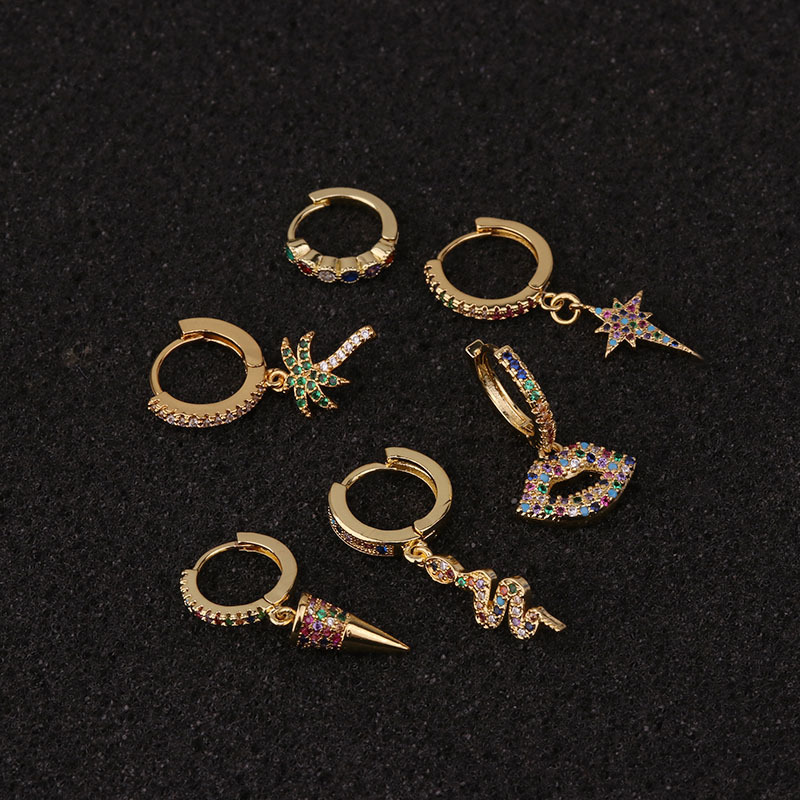 Hot Sale Fashion Exaggerated Starfish Earrings display picture 11