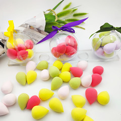 迷你美妝蛋超軟不吃粉修容化妝棉唇部指甲上妝粉撲小號眼影彩妝蛋