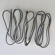 健康运动塑料跳绳直径4.5MM双色PVC跳绳  厂家批发