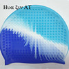 bathing cap goods in stock wholesale Silicone swimming cap Swimming cap drops High elasticity adult waterproof Swimming Bubble