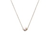 Necklace, organic accessory from pearl, jewelry, internet celebrity, USA, 14 carat