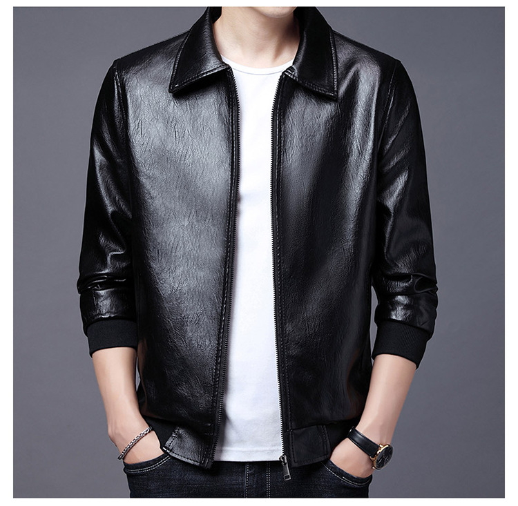 Veste en cuir homme - Ref 3443825 Image 10