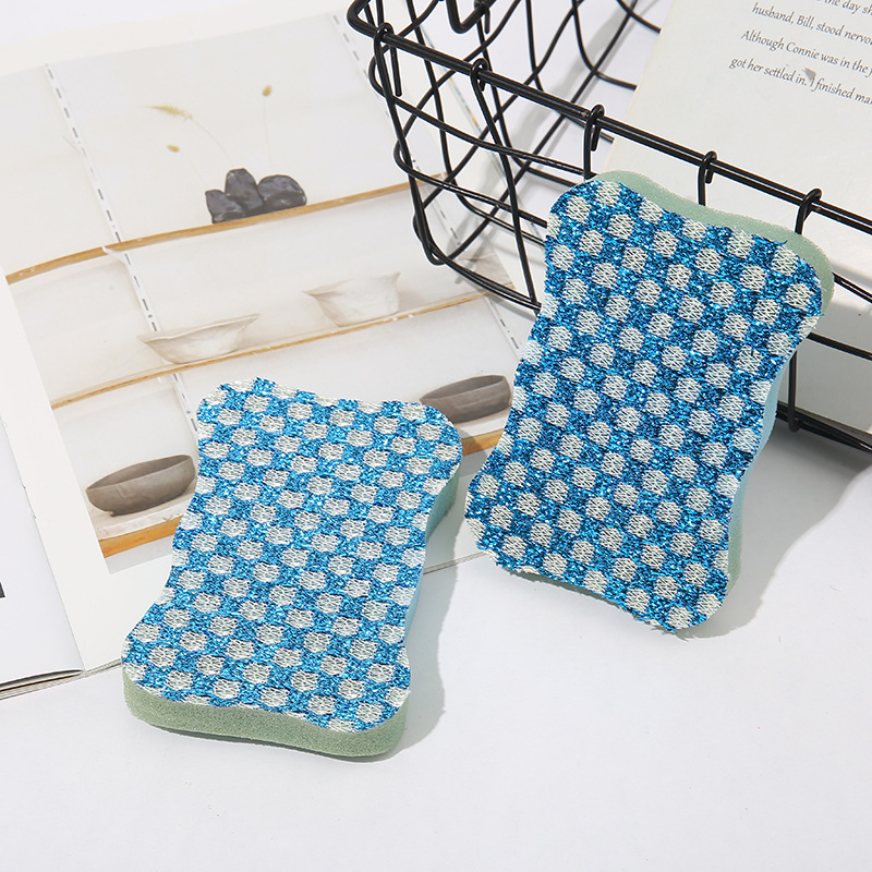 Small jacquard double-sided dishcloth