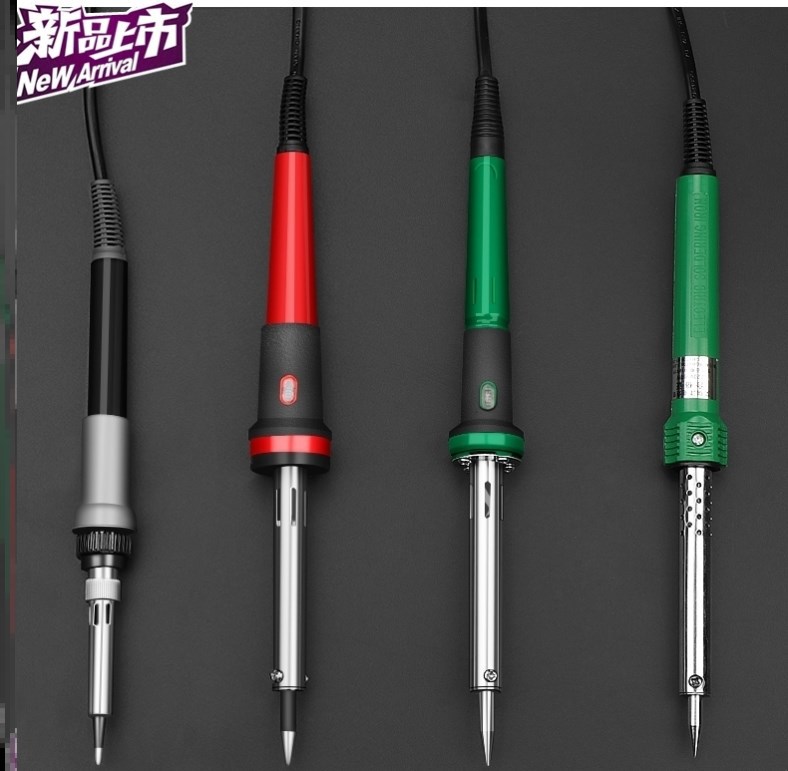 焊接工具高品质外热式长寿命电烙铁30w40w60w指示灯无铅头长寿笔