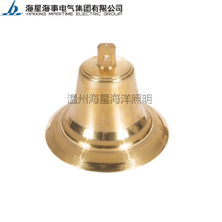 海星海事船用信号HJF-5 铜雾钟铜锣 黄铜材质