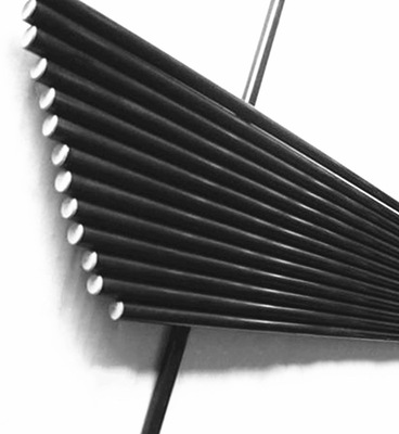 factory Direct black and white colour Fiberglass Pipe 2mm-100mm customized Glass fibre Baseball bat Tent Bracket