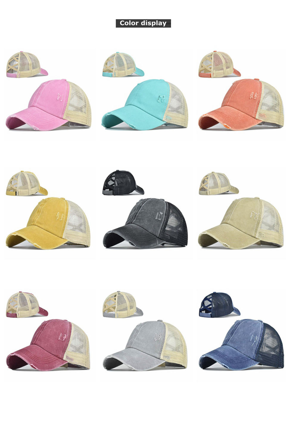 Women's Casual Simple Style Solid Color Curved Eaves Baseball Cap display picture 2
