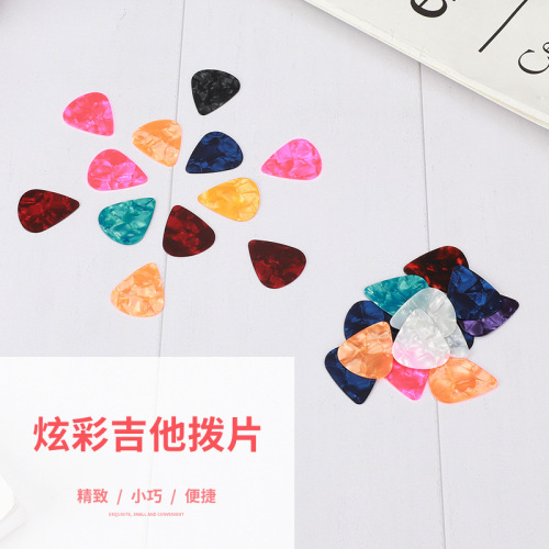 Guitar Celluloid Scratcher Pick Folk Guitar Pick ABS Guitar Celluloid Pick Ukulele Pick