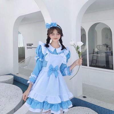 爱丽丝梦幻仙境女仆装 cosplay公主裙闺蜜装 洛丽塔洋装 lolita裙|ms