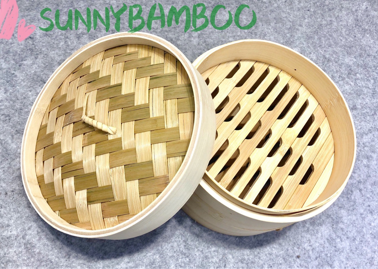 Factory direct sales, pure hand-woven bamboo steamer, Hong Kong-style dim sum steamer, pastry steamer rack detail image 5