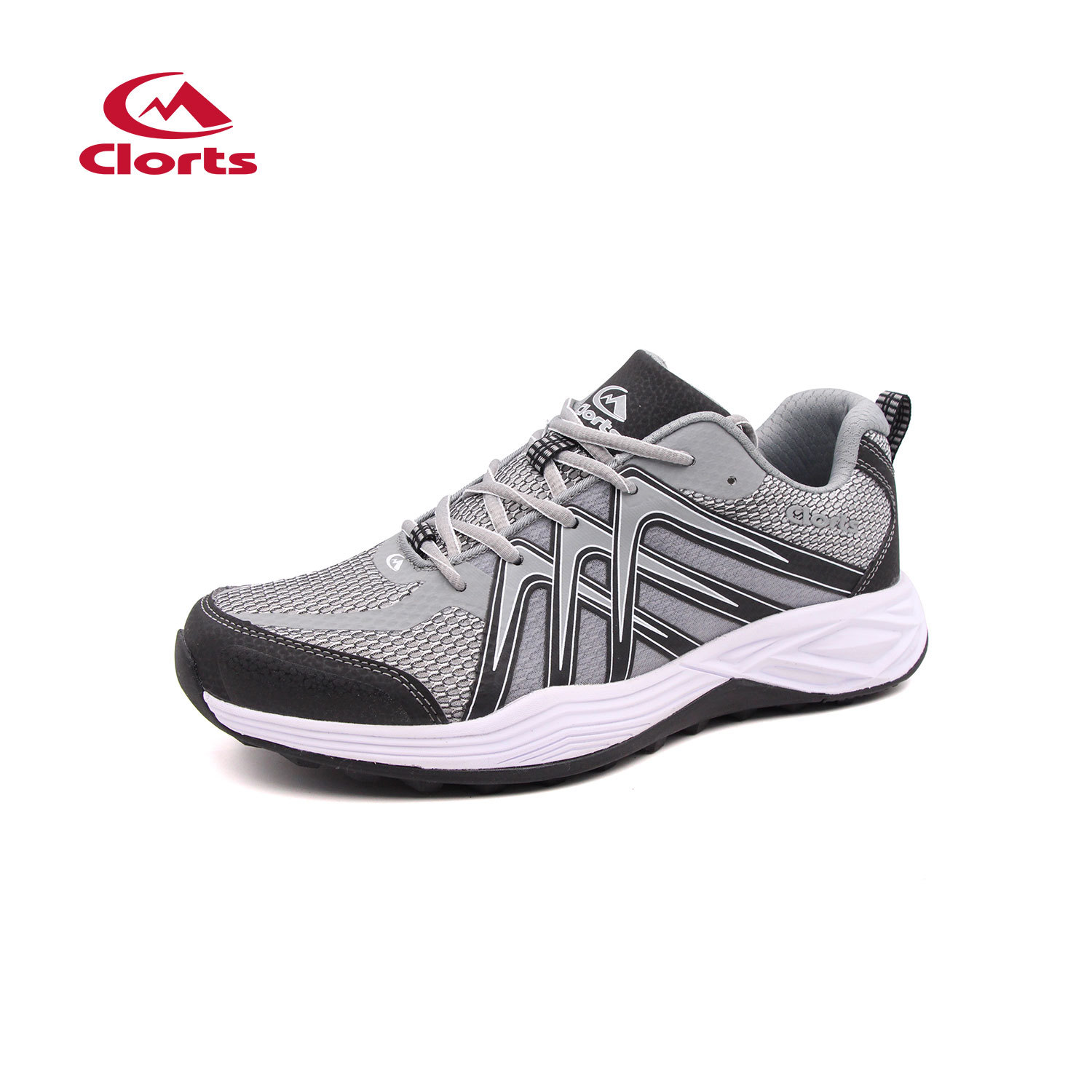 CLORTS Luochi red Lightweight breathable wear-resisting outdoors gym shoes Cross country running shoes Climbing shoes Men and women section