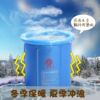 heating constant temperature fold bath bucket adult Adult Bathtub Bath barrel Bath Plastic household Apartment