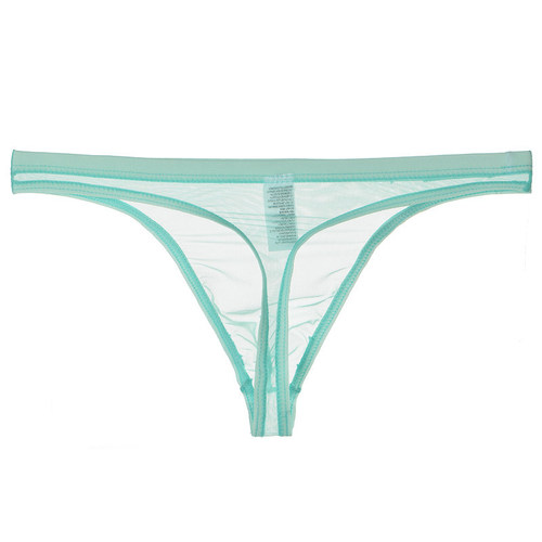 Junye Men's Nude Transparent T-Pants Thin Mesh Sexy Underwear Sexy Temptation Breathable Men's Youth T-Pants