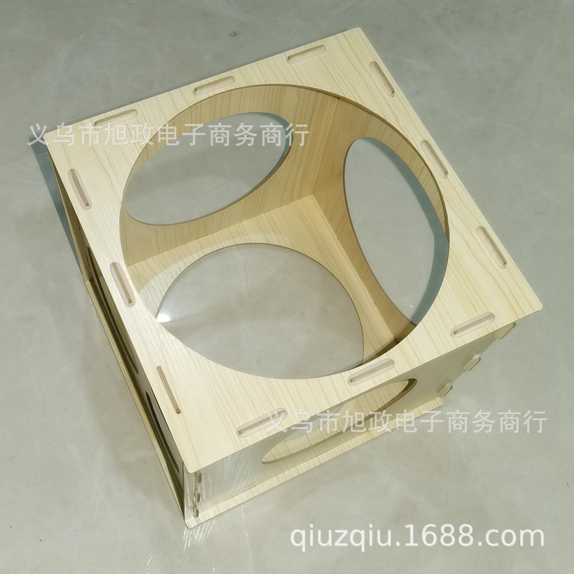 跨境气球量球箱专用DIY量球器圆球测量箱9孔装饰布置木箱厂家直销-阿里巴巴