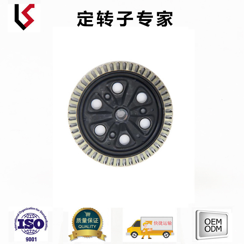 外径207.5槽数48 轴孔17/19/23 内径168高22 两轮车卷绕铁芯