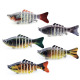 Multi Jointed Fishing Lures Hard Swimbaits Bass Trout Fresh Water Fishing Lure