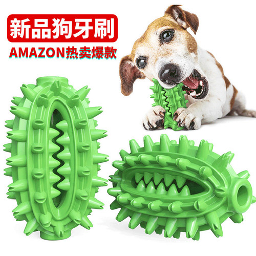 Pet supplies new products Amazon best selling dog toys cactus molar stick toothbrush dog chew glue vent toy