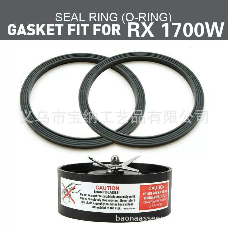 Seal Ring (O-RING) Gasket Fit for RX 1700W Jee Machine Nutri Sealing Circle