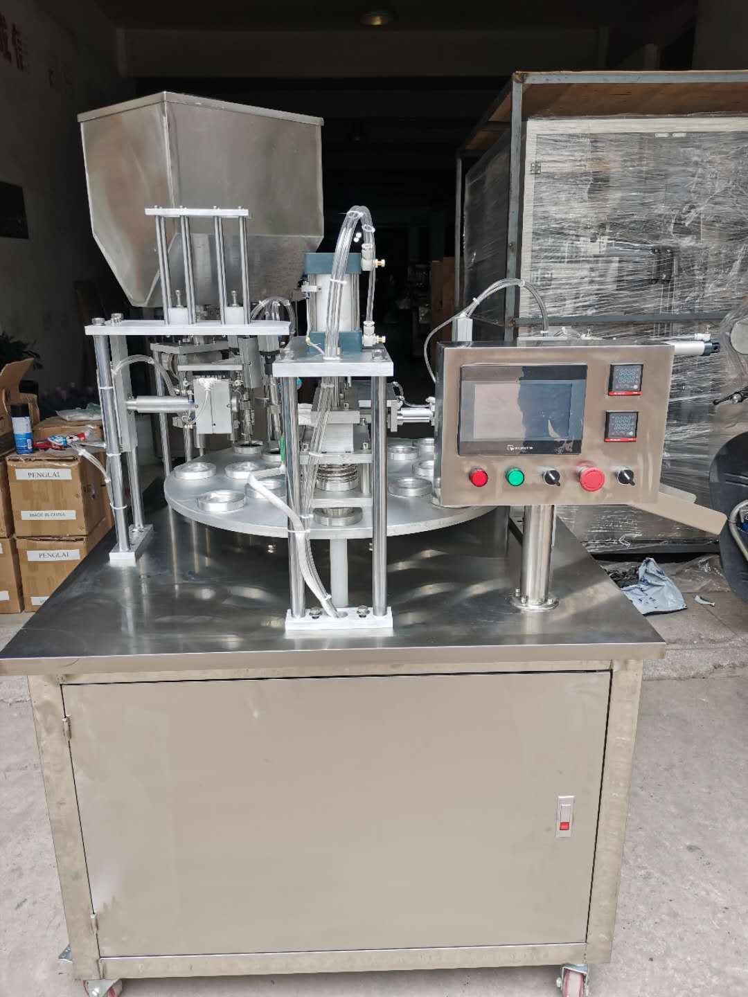 厂家供应KIS-1800塑料杯封口机  果冻杯封口机定金一万元