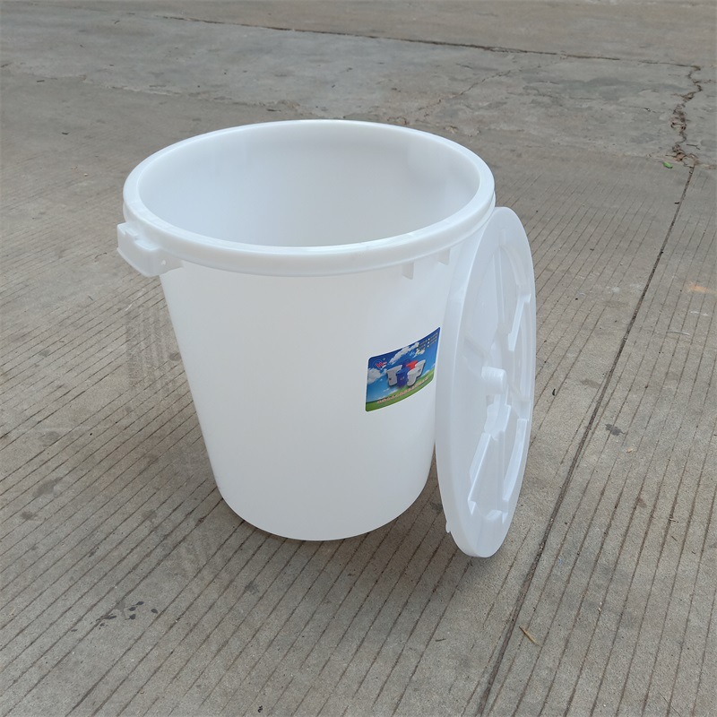 厂家工业100L 120L 200L 300升塑料大白桶白色新料加厚塑胶桶