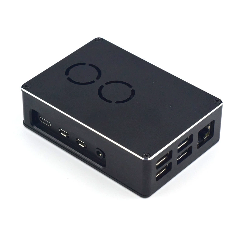 Новое алюминиевое корпус из сплава для Raspberry Pi 4 поколения B, защитная броня, теплоотвод металла